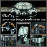 Rolex Daytona Style - Bull Leather Strap (5 color)